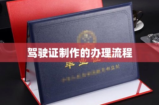 平南驾驶证制作的办理流程