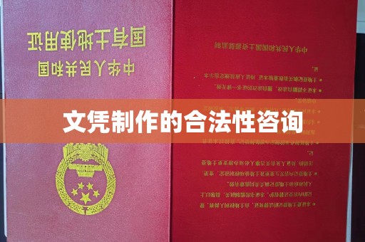 平南文凭制作的合法性咨询