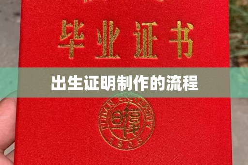 平南出生证明制作的流程